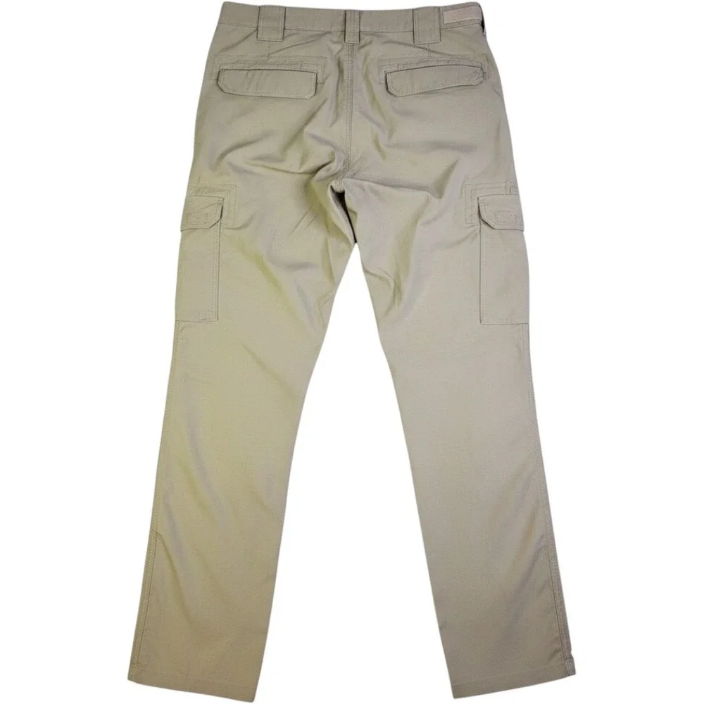 5.11 Tactical Pro Pants Mens 38x34 Khaki Ripstop Cargo Work Trousers 74273-162